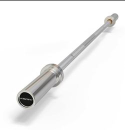 Ripfit 7 foot Olympic bar capacity 1500 pounds weigh 45 pounds