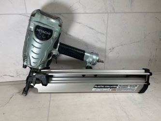 Hitachi NR90AE(S1) 21° 3-1/2" Pneumatic Roundhead Framing Nailer – Air Powered (A1G011291)