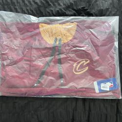 Cleveland Cavaliers Tradition Ls Hood Tee  Wine 