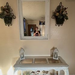 Table In Mirror