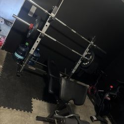 Full Bench And Squat Rack 