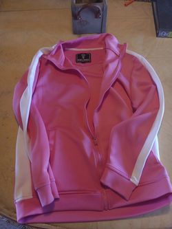 Pink Rebel Minds Track Jacket Large