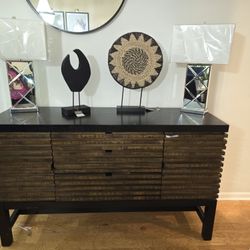 Dining Room Table and Sideboard 