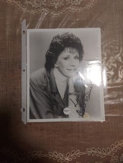 Phyllis Diller and Carol Burnett Signed Photographs 