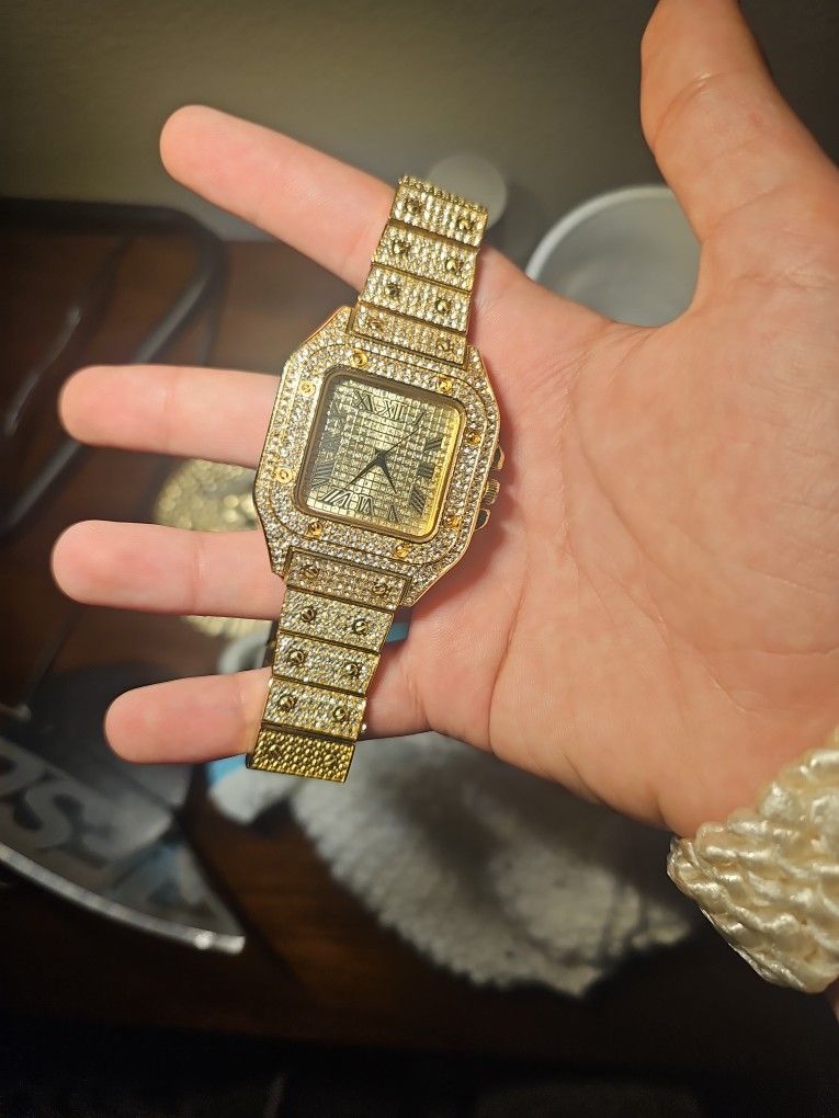 Iced Out Watch