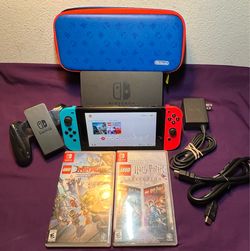 Nintendo Switch V1 Console bundle