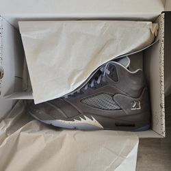Jordan 5 Wolf Gray size 12