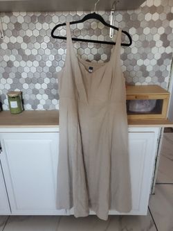 Beige dress