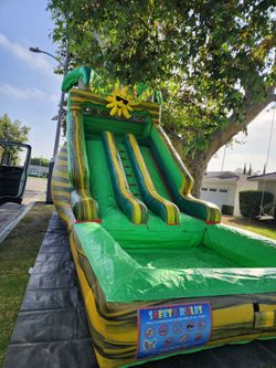 Water slide doble slide 16h 14w 25L