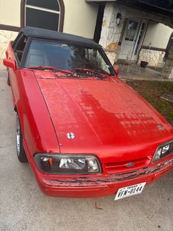 91 Ford Mustang coupe convertible