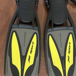 Scubapro Jet Sport Open Heel Fins 