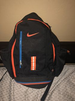 Black orange and blue Kevin Durant backpack
