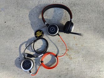 Jabra Wired Headset And Decoder. New
