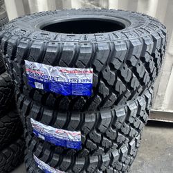 35x12.50R18 Atlander Mud Terrain EACH TIRE $195/ CADA LLANTA - INSTALLED AND BALANCED