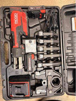RIDGID RP 351 18V ProPress Press Tool Kit – Complete Set