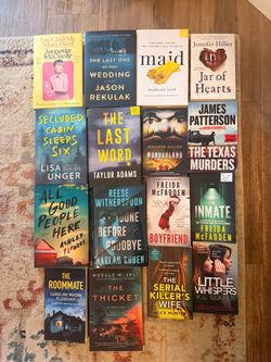 Thriller Book Lot