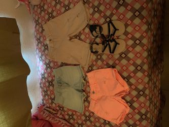 Shorts and sandals