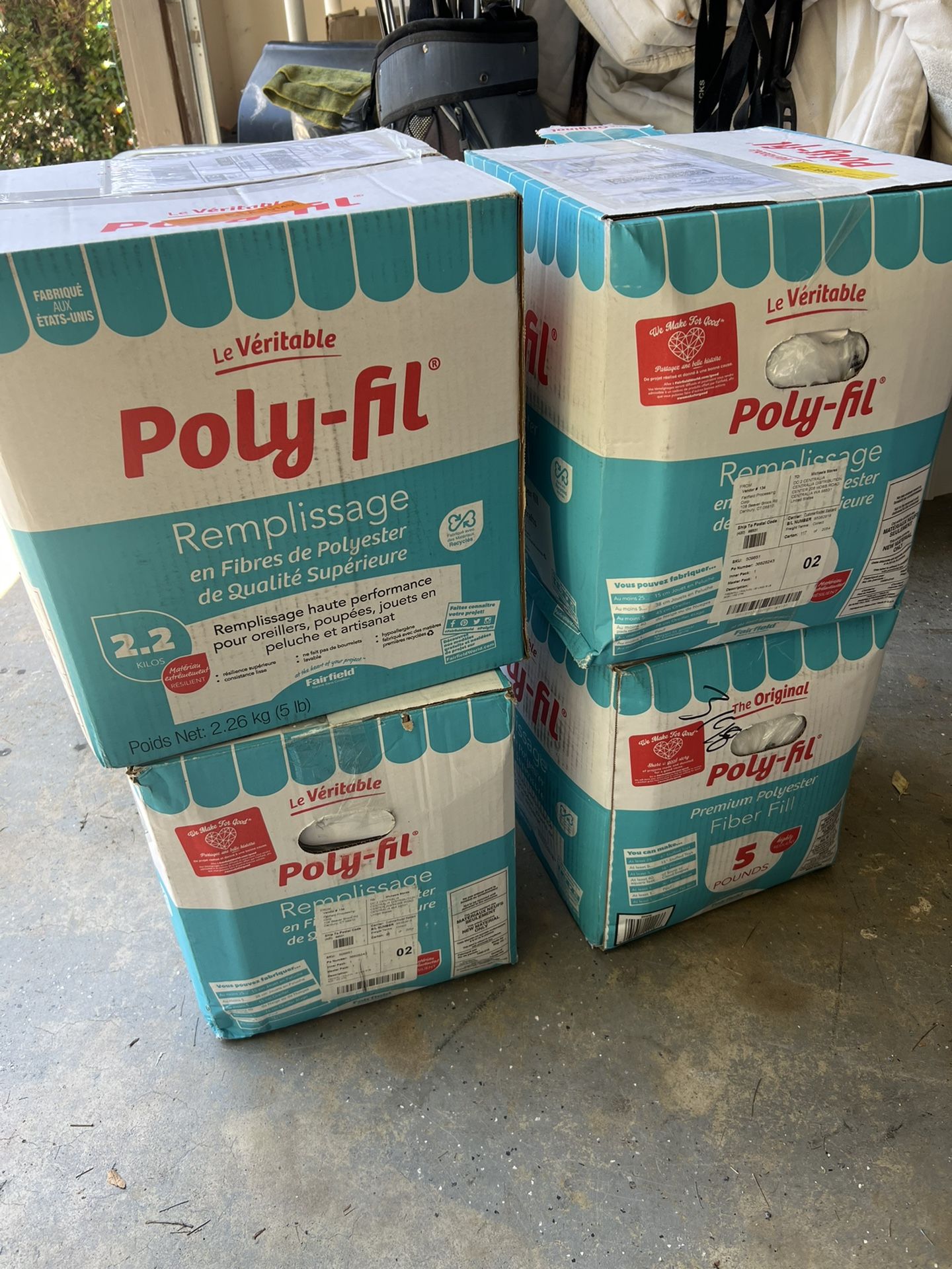 Poly-fil (5lb Box) 