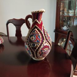 Vintage Persian Carpet Vase