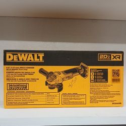 Dewalt New Brushless 20v 4.5 Angle Grinder 