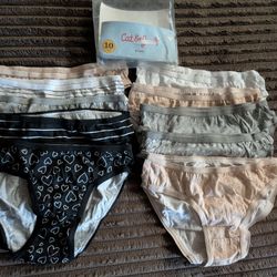  Brand New Girl Underwear 10 Pair Size 8 
