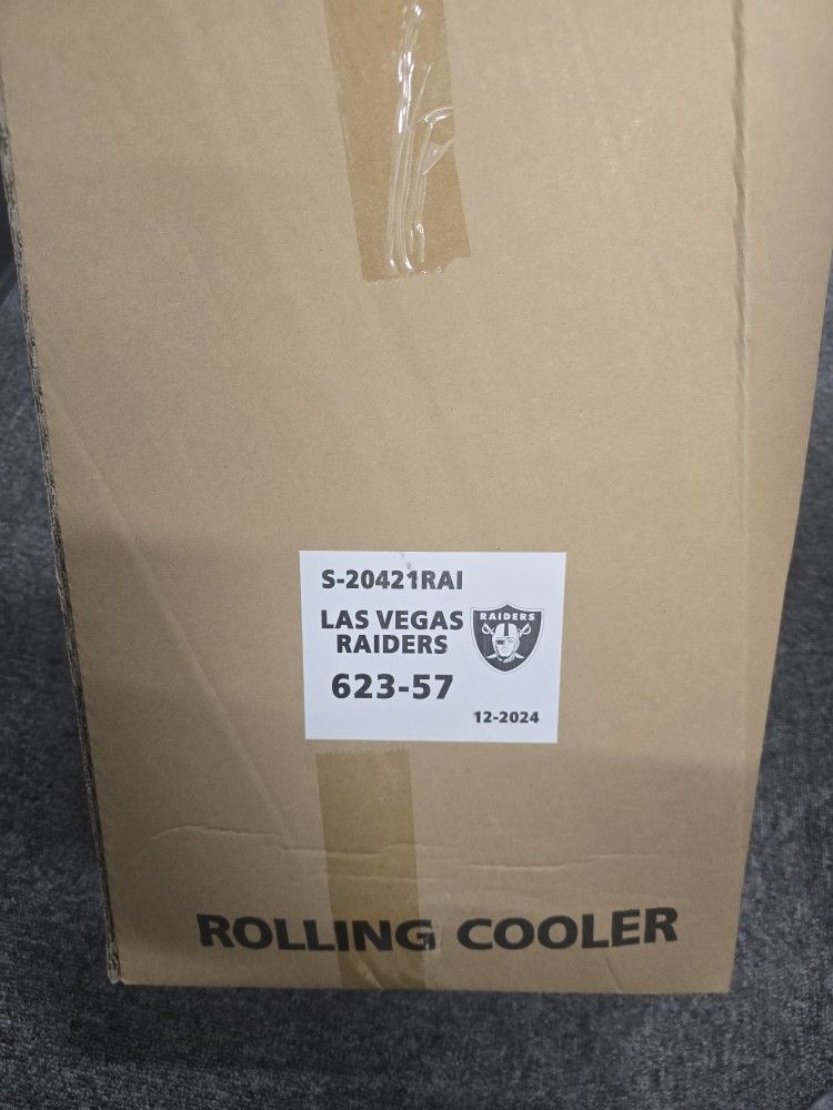 Raiders Rolling Cooler