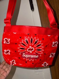 Supreme Bandana Tarp Side Bag