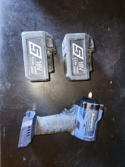 Snap on drill and two batteries