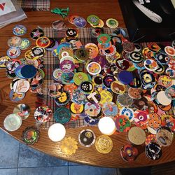 A BUNCH OF COOL AND OLD POGS