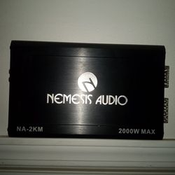 Nemesis Audio Car Amplifier 2k watts 