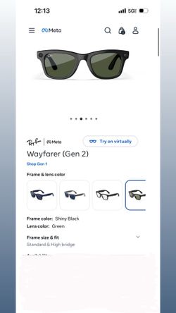Ray-Bans meta glasses Gen2