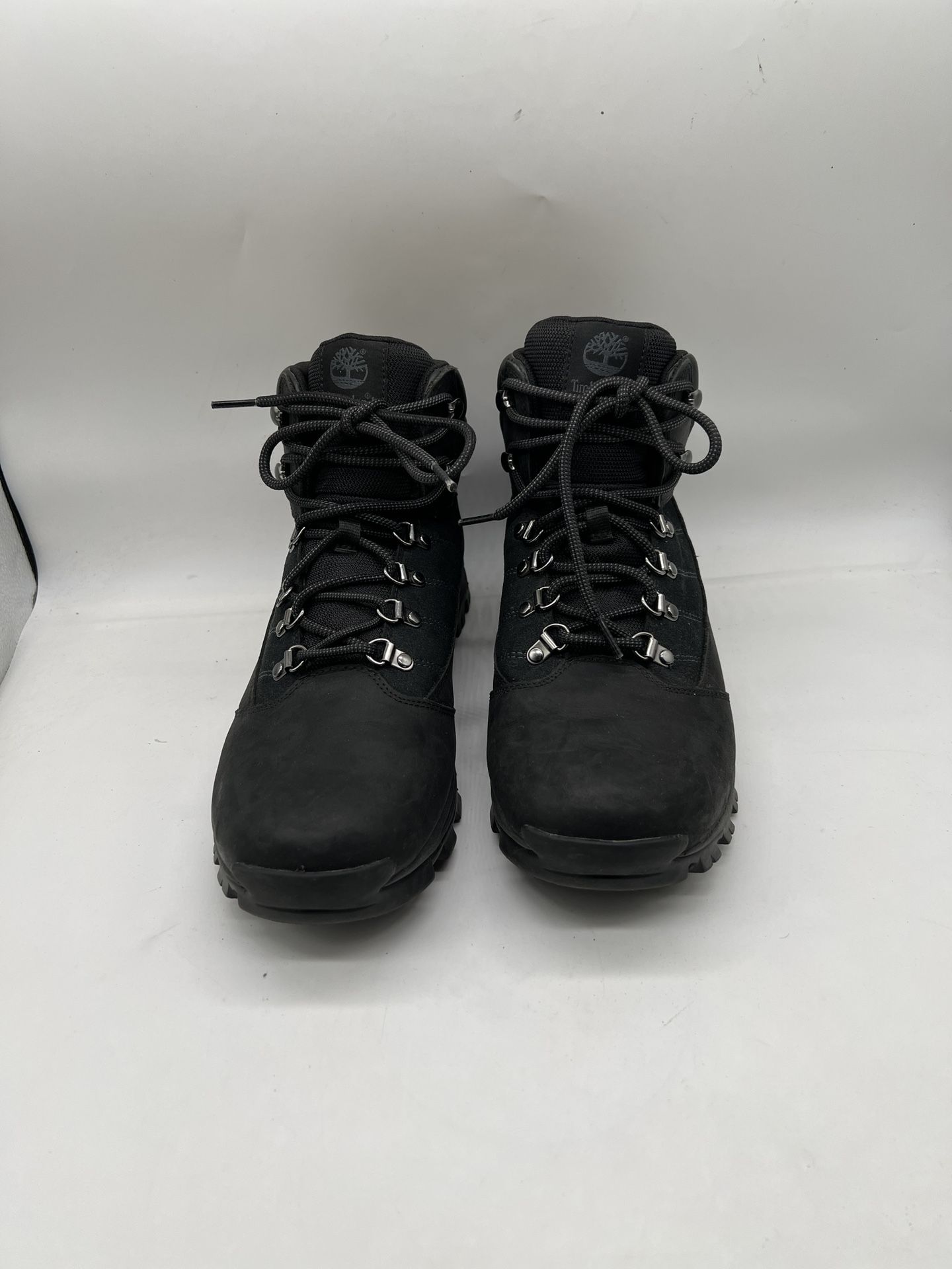 Men’s Timberland Rangeley Black Mid Hiker Leather Boots size 11.5