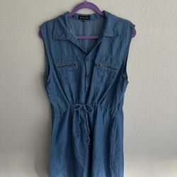 Soft Jean Blue Dress
