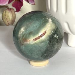 Green Jasper Sphere