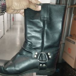 2 pairs of Black  Romero Bros Women's Biker Boots