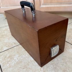 Vintage wooden box