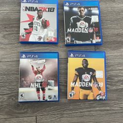 PS4 Games  $40 For All