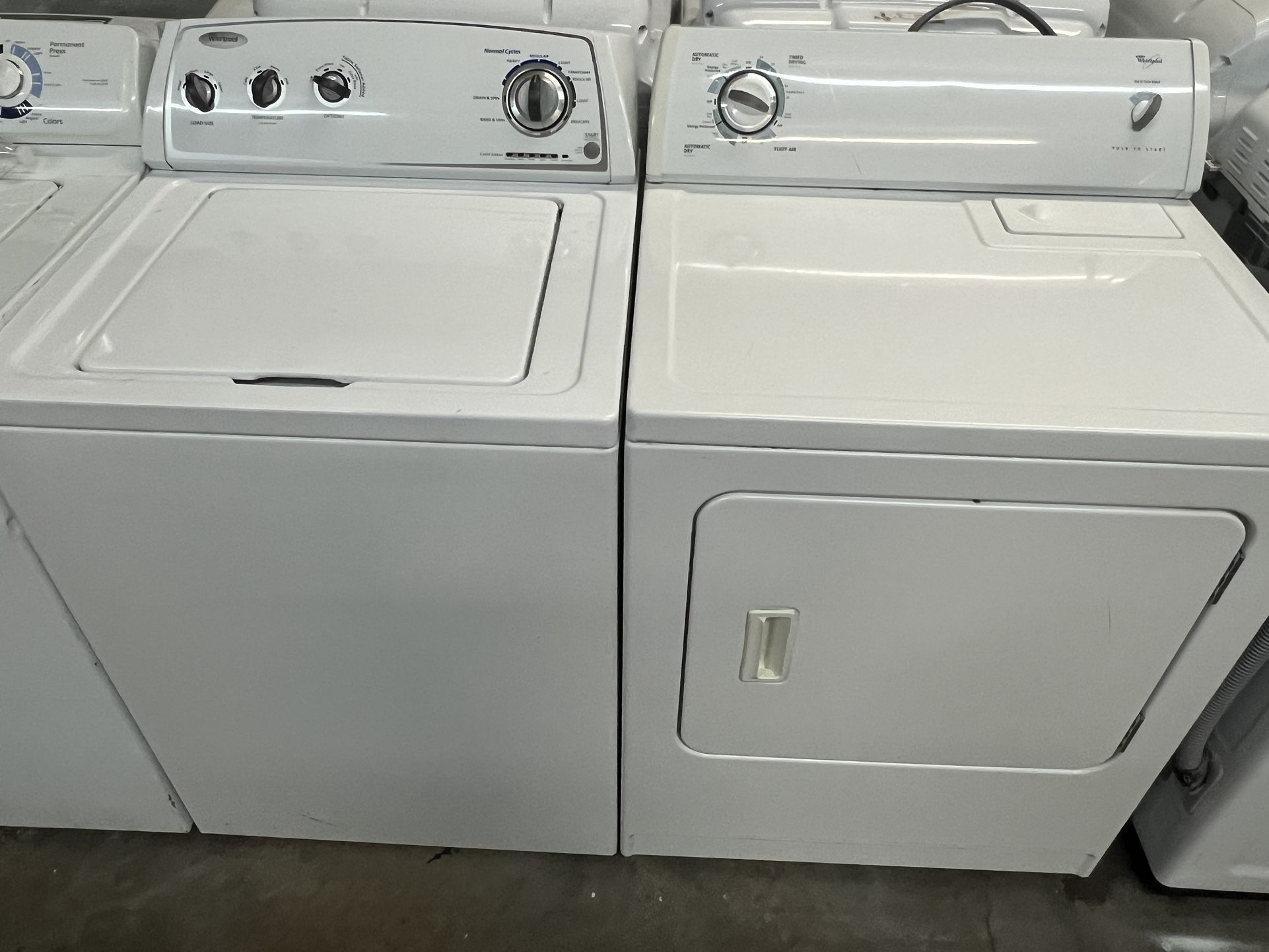 Whirlpool Washer And Whirlpool Electric Dryer