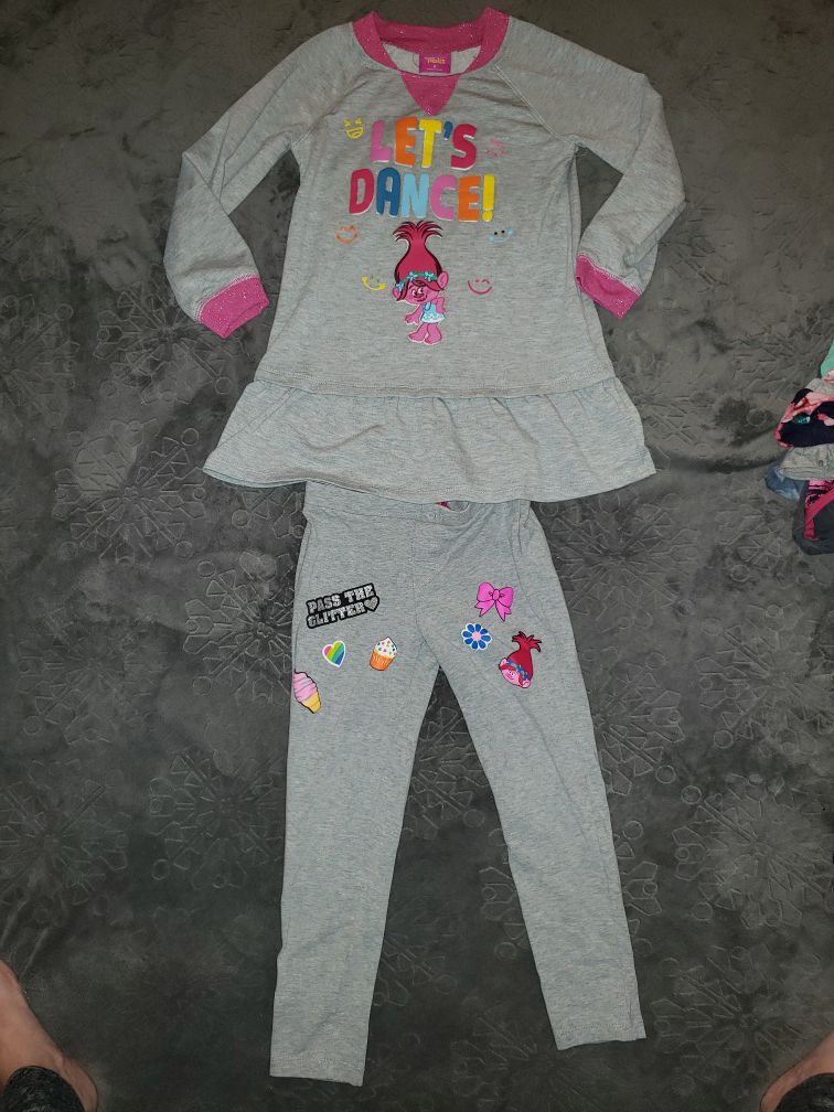 Troll outfit girls size 6