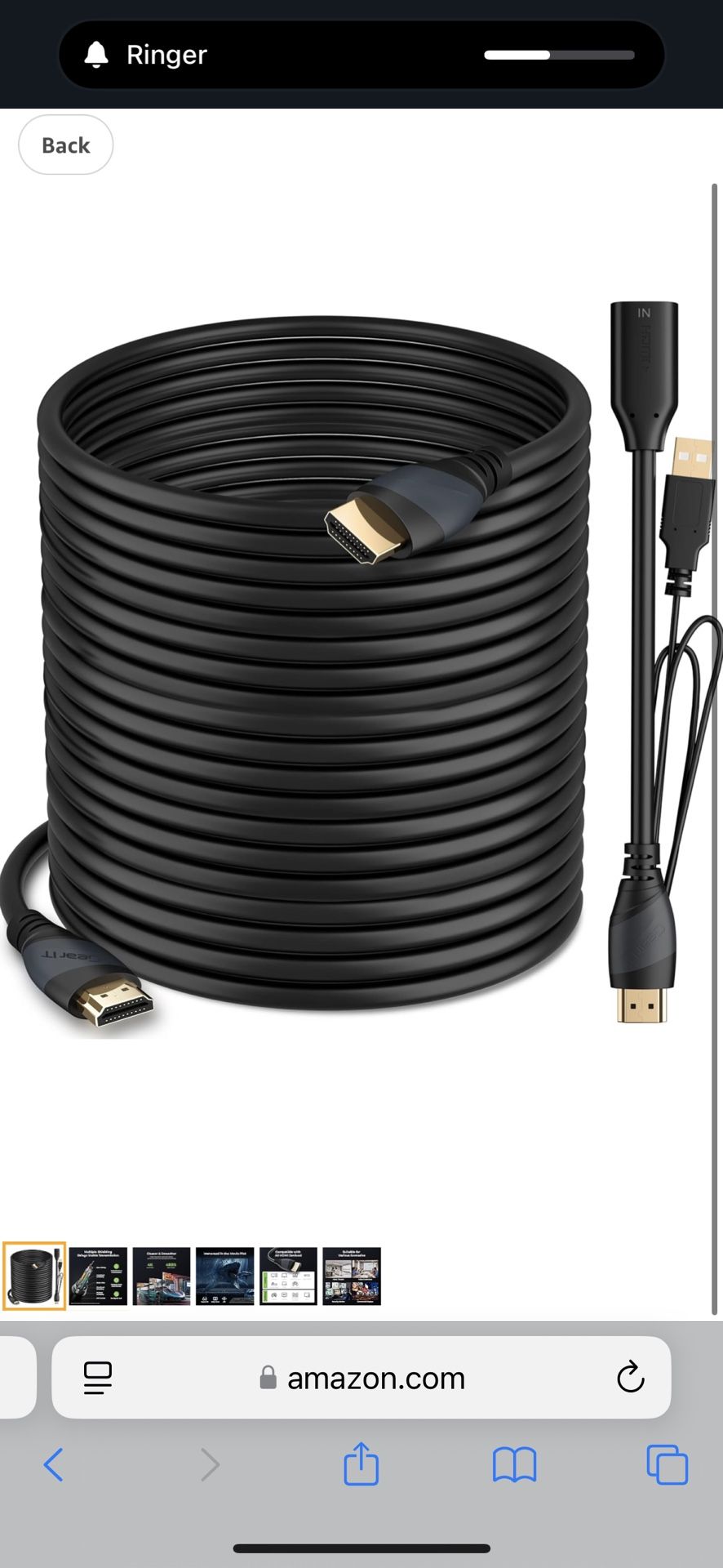 100ft 4K HDMI Cable