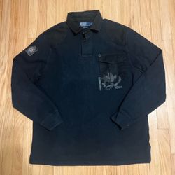 Polo Ralph Lauren Men’s Large Bleecker Cup Long Sleeve Rugby Special Issue