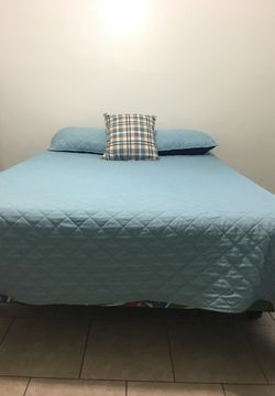 Memory foam mattress set, full size