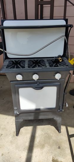 Antique Vintage 1930's Estufa Antigua De Tres Quemadores  1930