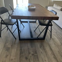 Middlebrook Solid Wood 72-inch Distressed Dining Table