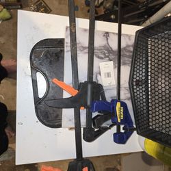 Wood  clamps Some Not Pictured 