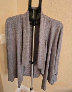Nike Dri Fit Cardigan. Gray. Like New