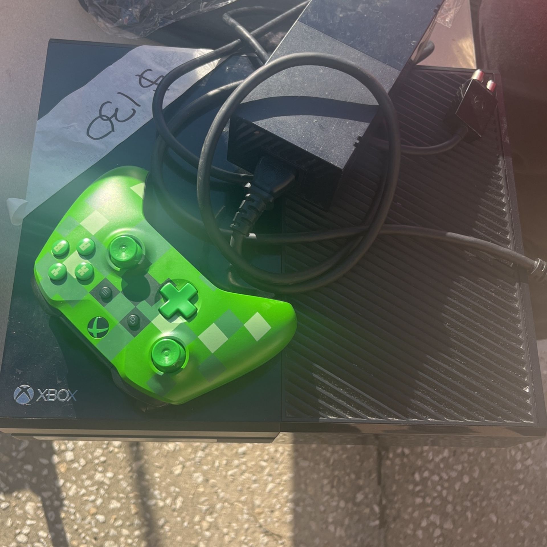 Xbox One With Controller