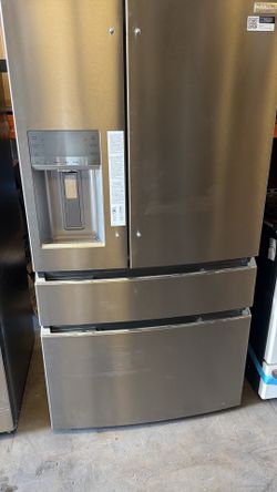 Frigidaire - Gallery 36 in. Wide 26.3 Cu. Ft. 4-Door French Door