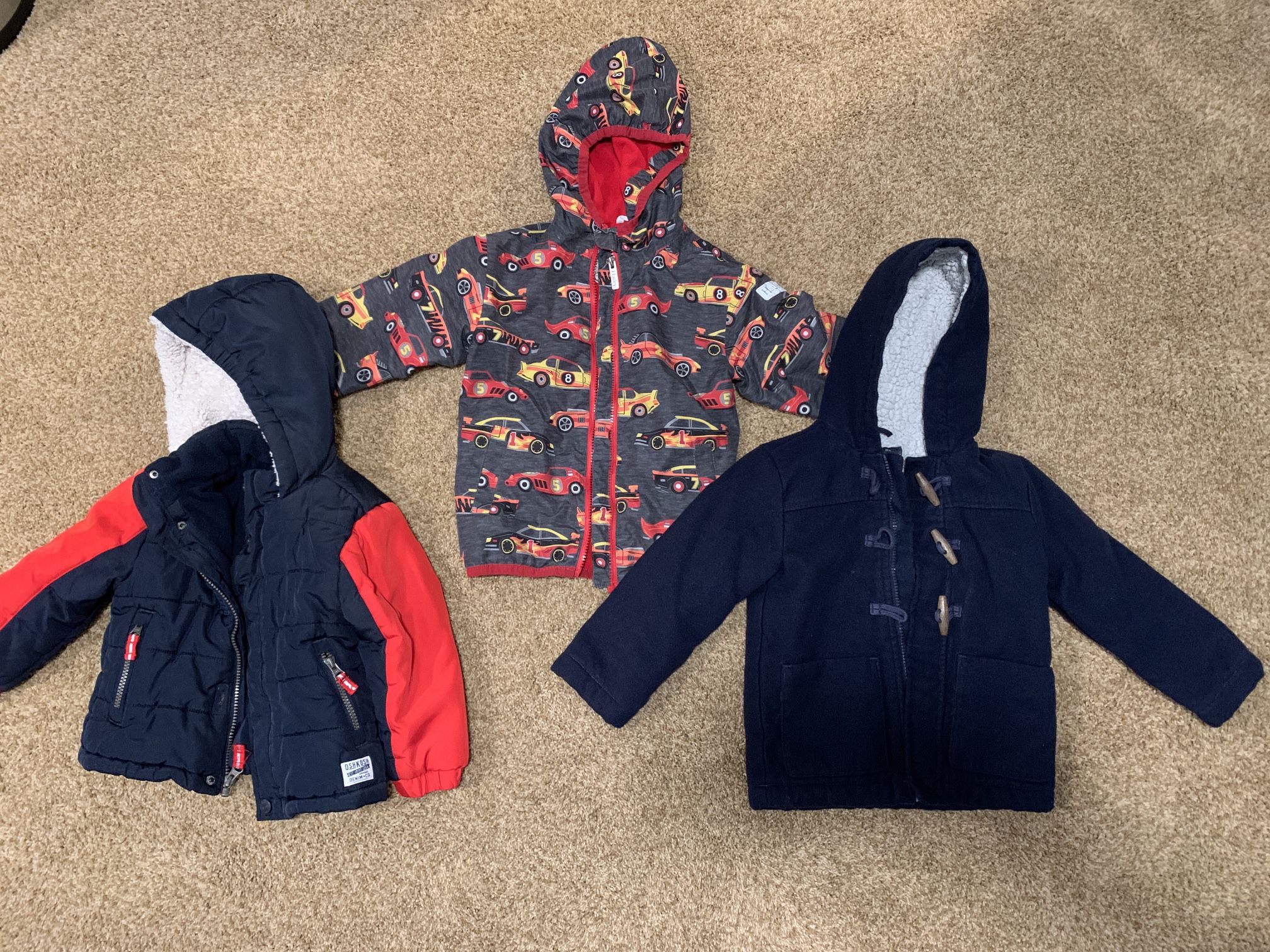 Toddler Jackets 2T-4T - Toddler Raincoat & Toddler Winter Coats (All 3 For Only $50!)