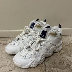 NEW adidas Crazy 8 'Core White Purple' - IF4523 Kobe Bryant Lakers 98 Size 10.5/11